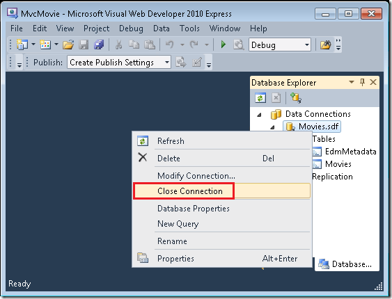 CloseConnection CloseConnection