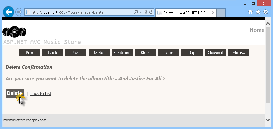 Screenshot des Fensters 
