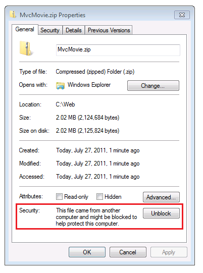 Screenshot des Felds