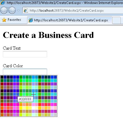 ColorPicker-Steuerelement-Extender
