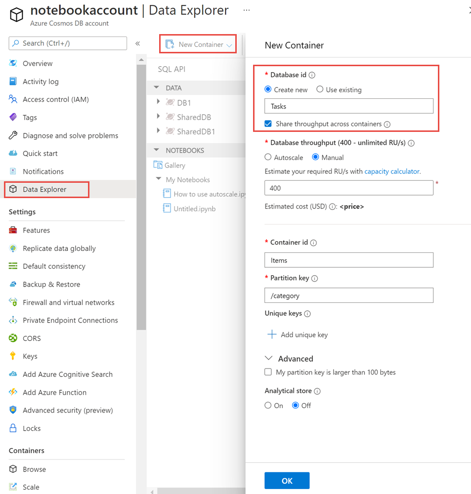 Screenshot des Dialogfelds 