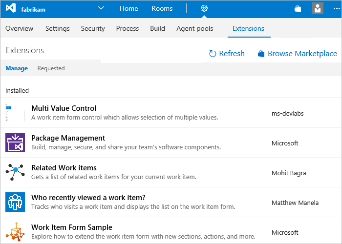 Screenshot der Seite 