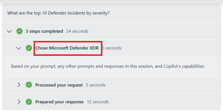 Screenshot: Prozessprotokollschritte, in denen die Plug-In-Auswahl hervorgehoben wird