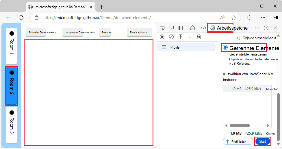 Raum 2: Anfangsansicht