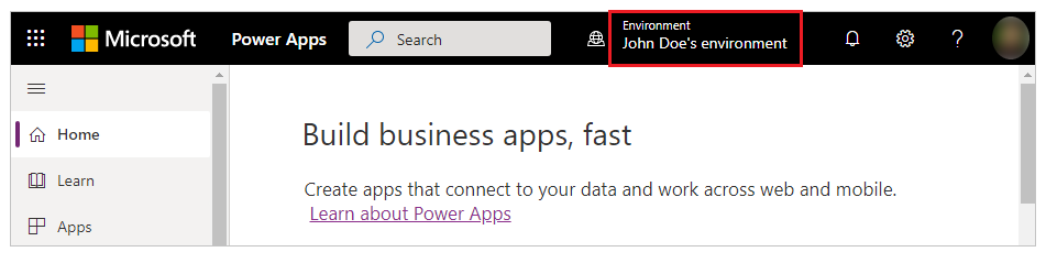 Einzelne Umgebung für Entwicklerplan Einzelne Umgebung für Entwicklerplan