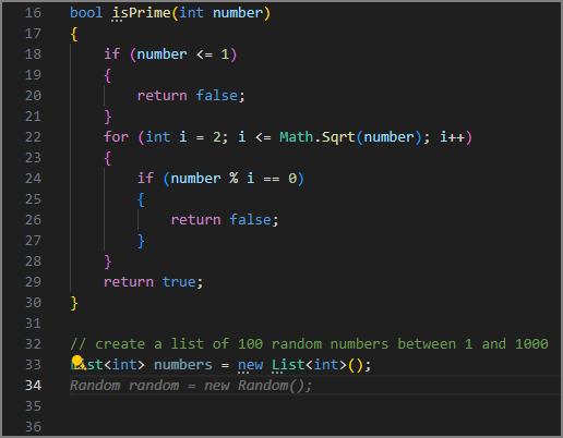 Screenshot mit GitHub Copilot, der weiterhin Codezeilen hinzusetzt.