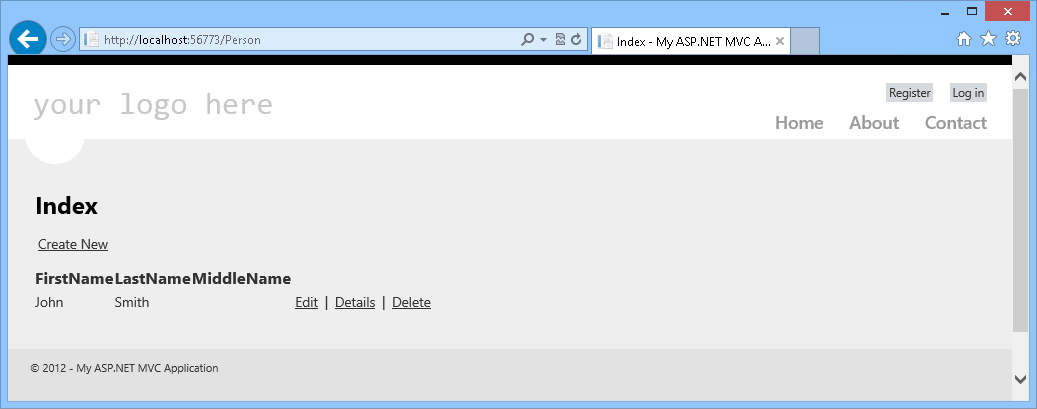 Middle Name added Middle Name added