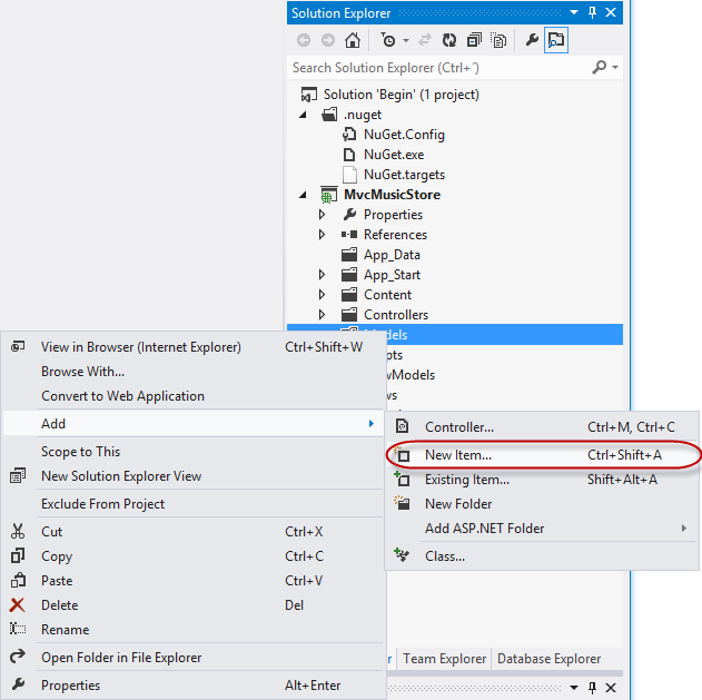 Adding a class Adding a class