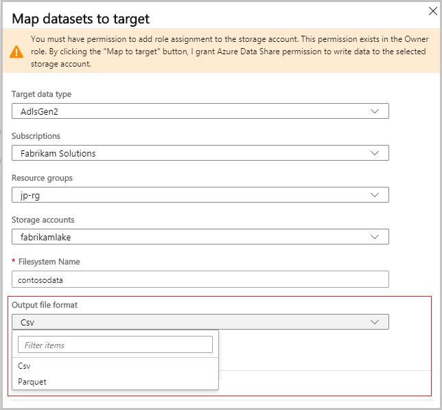SQL file formats Choose format