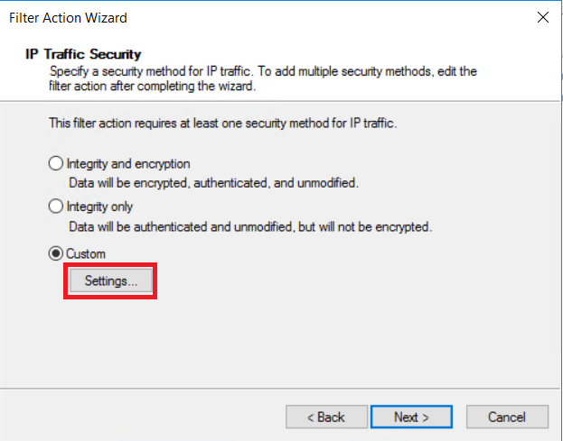 security mechanism 21