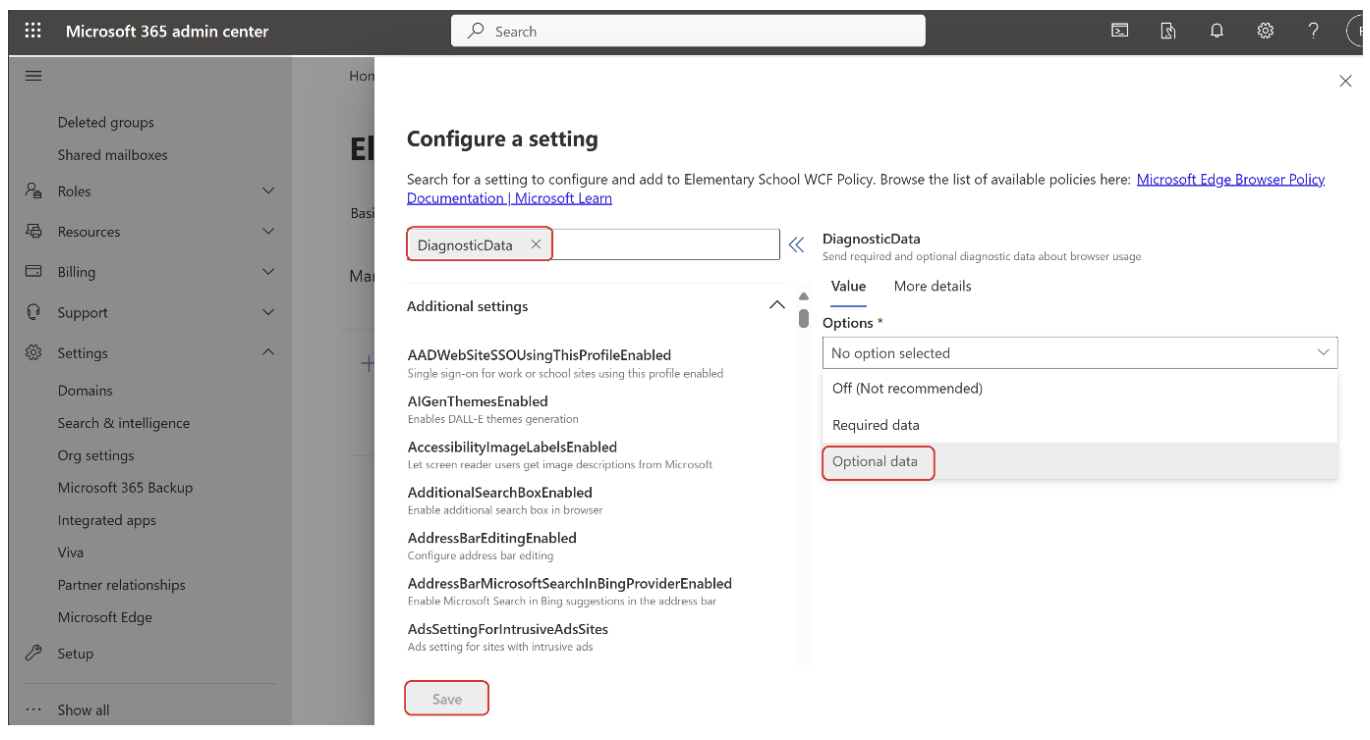 Elementary School Policy.