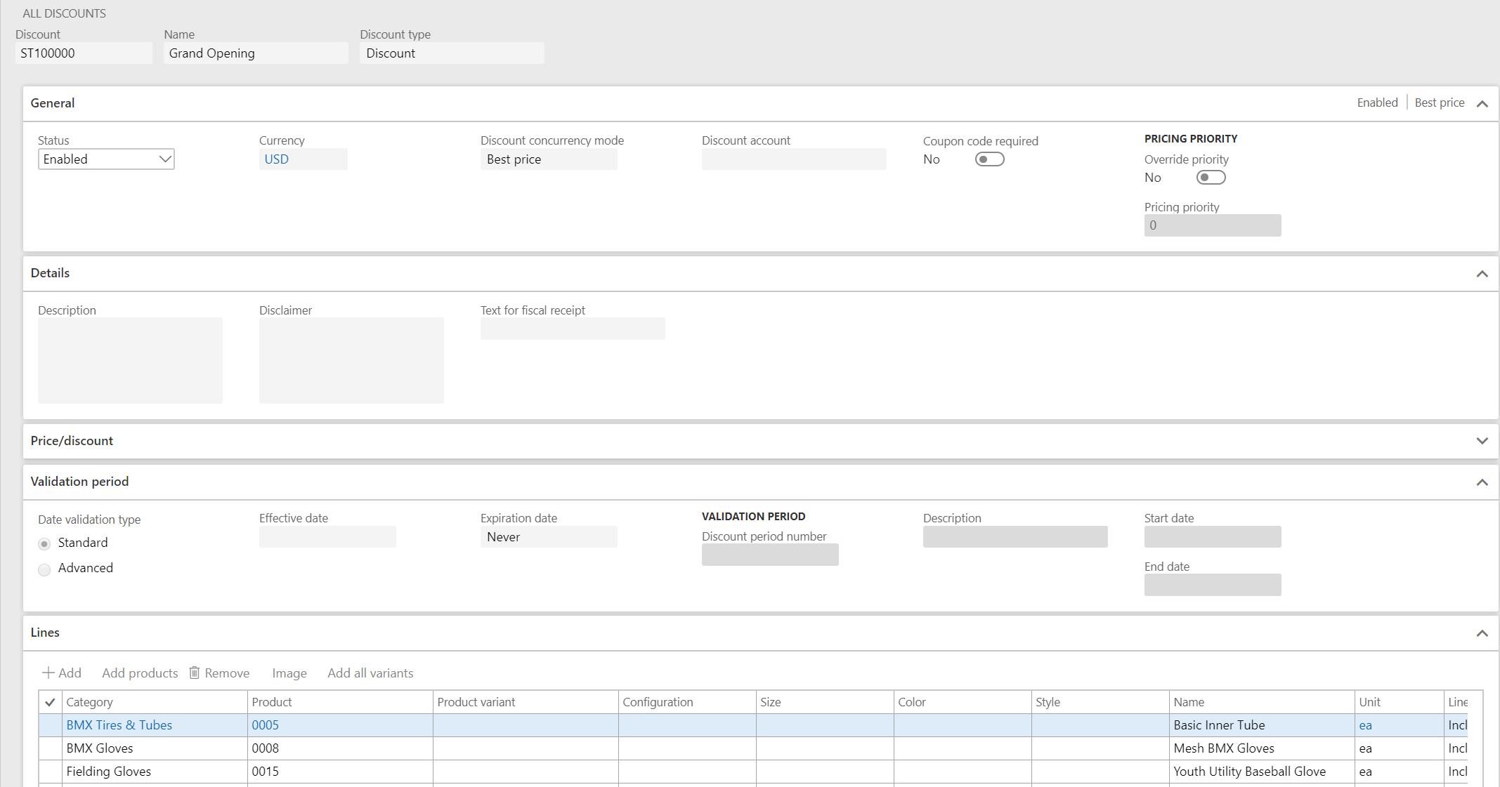Discount properties Discount properties.