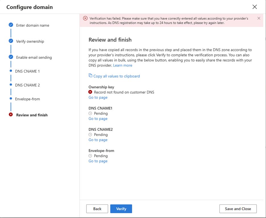 Review and finish review and finish