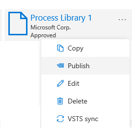 Publishing a BPM library Publishing a BPM library.