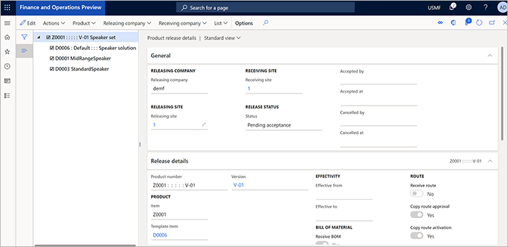 Product release details Product release details.