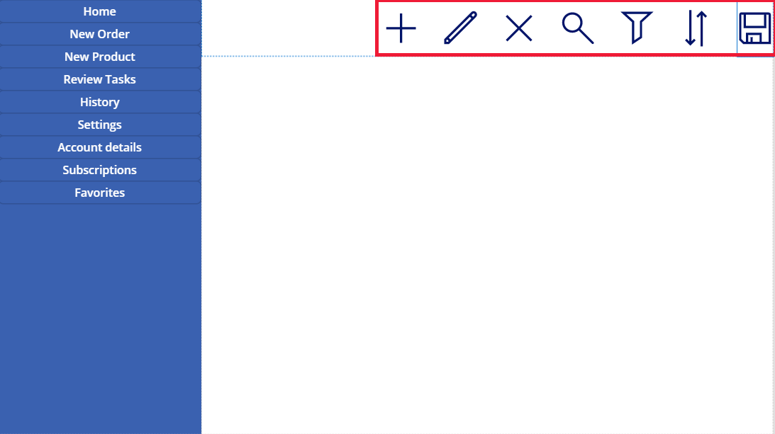 Add icons Add icons.