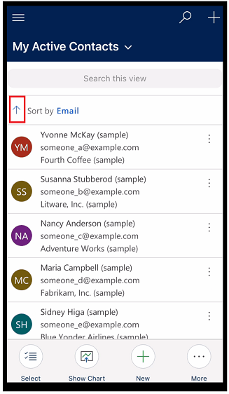 Sorta rows by ascending or descending order Sorta rows by ascending or descending order.