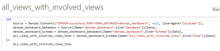 Use of the UserAgent parameter.