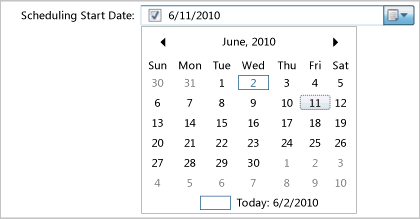 ALM_WIT_Custom_CalendarField Calendar field