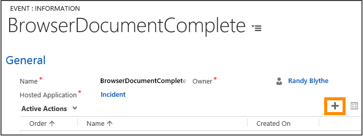 Add action to BrowserDocumentComplete event Add action to BrowserDocumentComplete event.