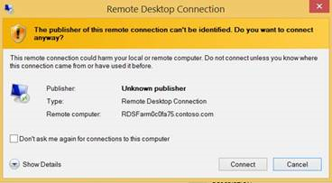 Get the name of your RDS Farm