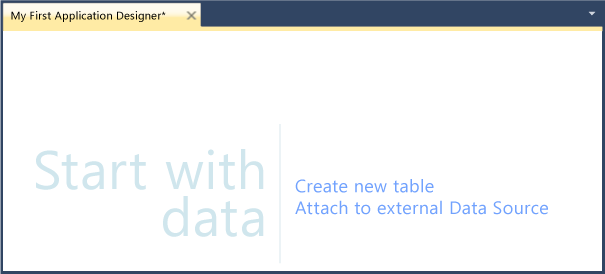 LightSwitch Home screen