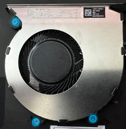 Screenshot that shows a close view of the fan and its mounting points.
