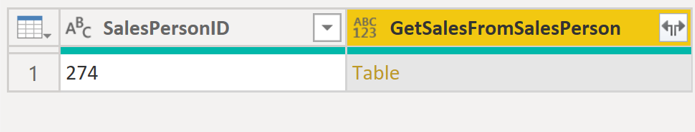 New column for function