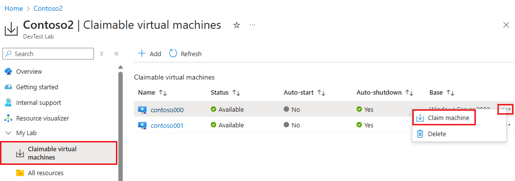 Captura de tela mostrando o computador de declaração no menu de contexto.