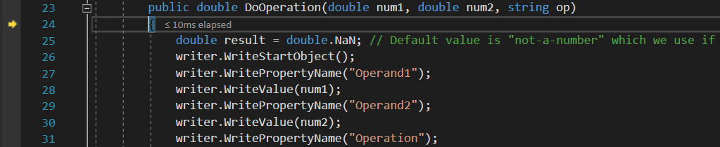 Captura de tela do comando Intervir