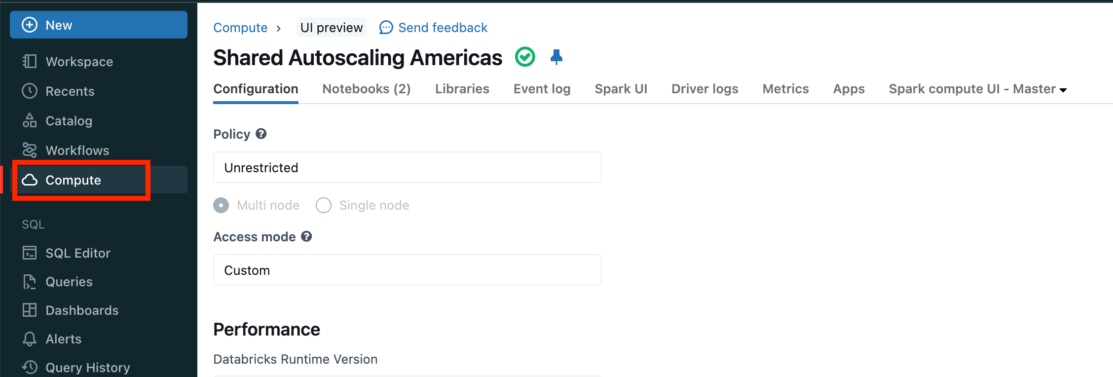 Navegue até Compute