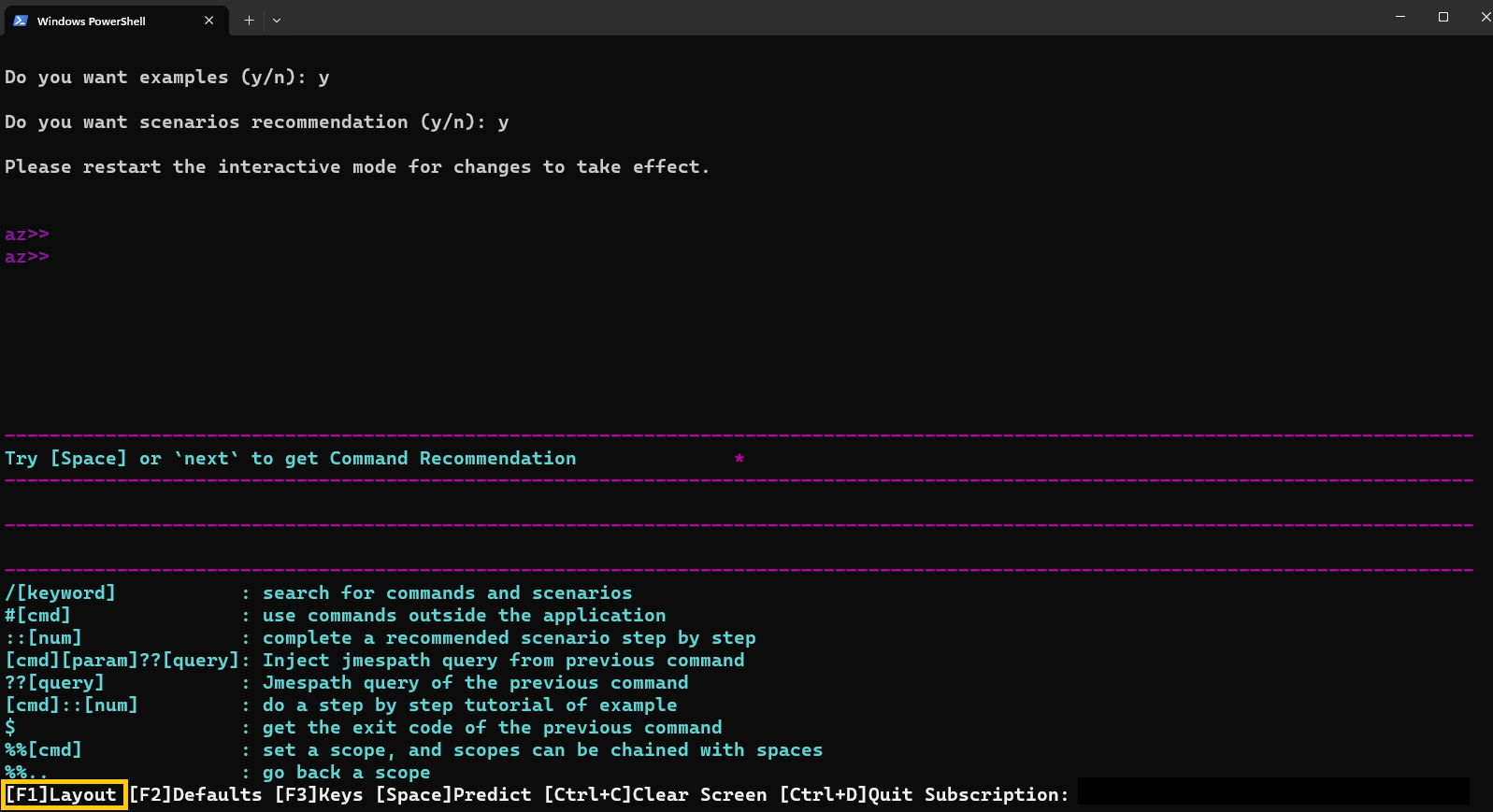 Descrições e exemplos ligados/desligados