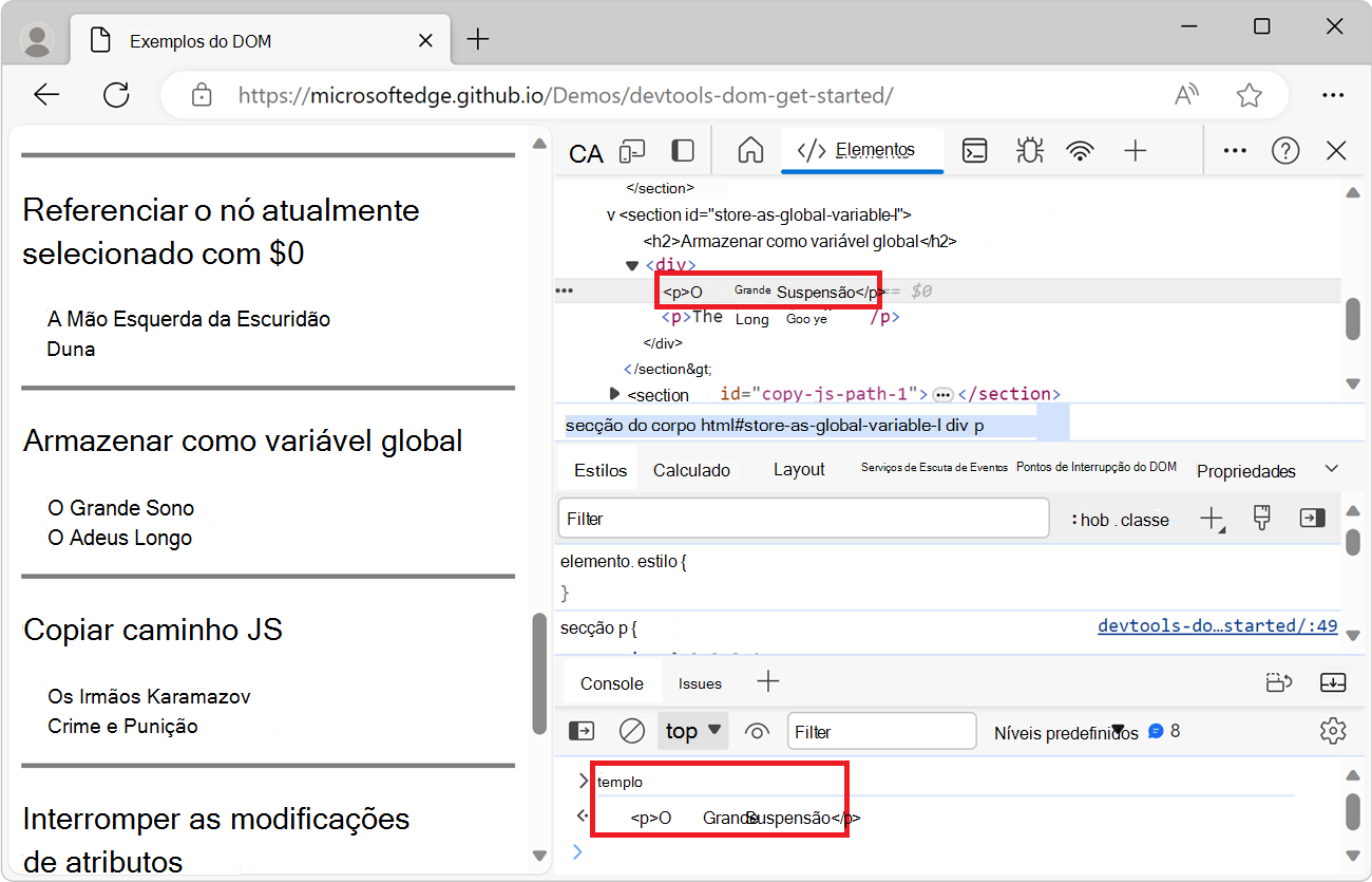 O resultado da expressão temp1