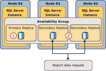 SSRS Datasource usando grupos de AG