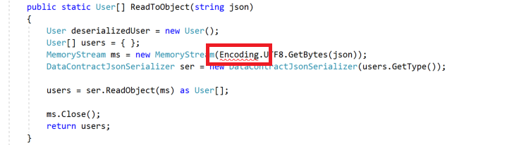 Erro indicado por um sublinhado vermelho