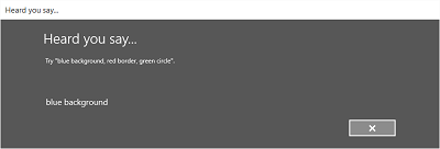 Ecrã final de reconhecimento para uma restrição baseada num ficheiro gramatical SGRS